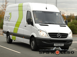 Оригинальные шины помогли Mercedes-benz Sprinter устроиться на работу