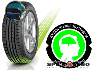 Шины Goodyear EfficientGrip получили премию The Green Innovation Award 2011