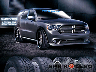 Тюнингованный Dodge Durango от Toyo Tires на выставке Global Tire Expo - SEMA Show 2011