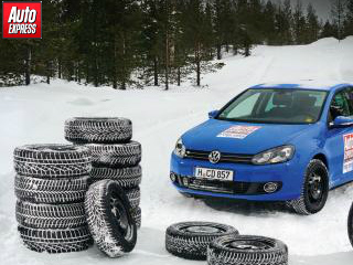 Тесты зимних шин 205/55 R16, в сезон зима 2012 - 2013гг, от журнал AutoExpress.