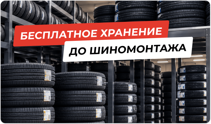 Сезонное хранение за 3499 рублей